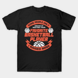 Basketball Player Dad Father Gift T-Shirt